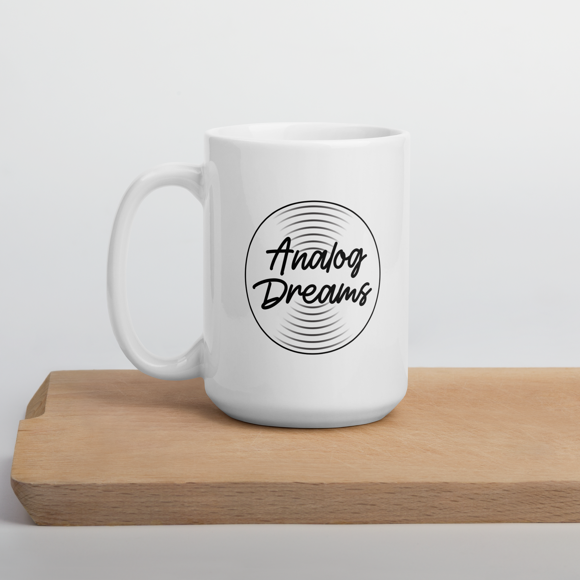 White Glossy Mug (Alternate Logo) - Image 3